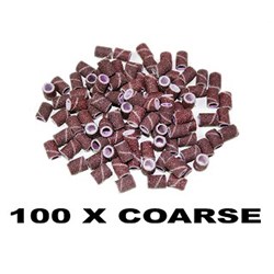 BEAUTIFUL NAILS Abrasive bands - coarse (80 grit)